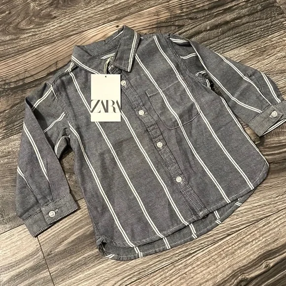 Zara | Shirts & Tops | Zara Cotton Dress Shirt Soft Touch Baby Boy 218 Months New Blue Grey | Poshmark Zara | Shirts & Tops | Zara Cotton Dress Shirt Soft Touch Baby Boy 218 Months New Blue Grey | Poshmark